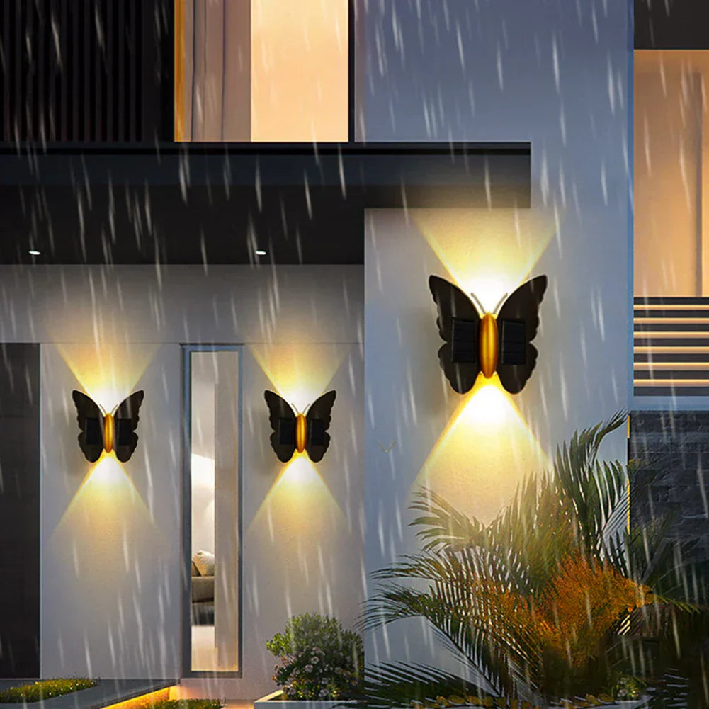 Solar Powered Motion Wall Light for Garden Outdoor