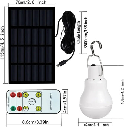 Bright Outdoor Solar LED Camping Lamp