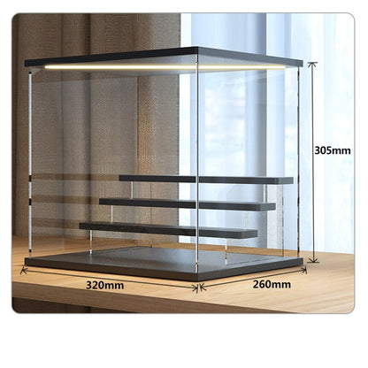 Clear Plastic LED Showcase Box