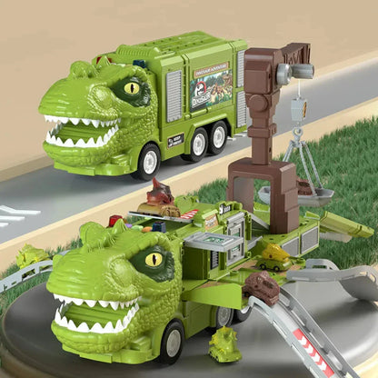 Cool Dino Toy Truck Set