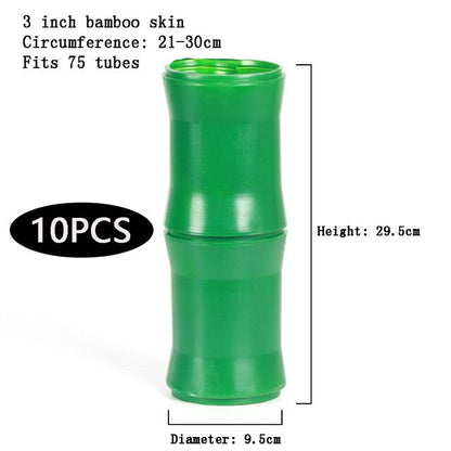 Natural Bamboo Pipe Insulation Cover Kit