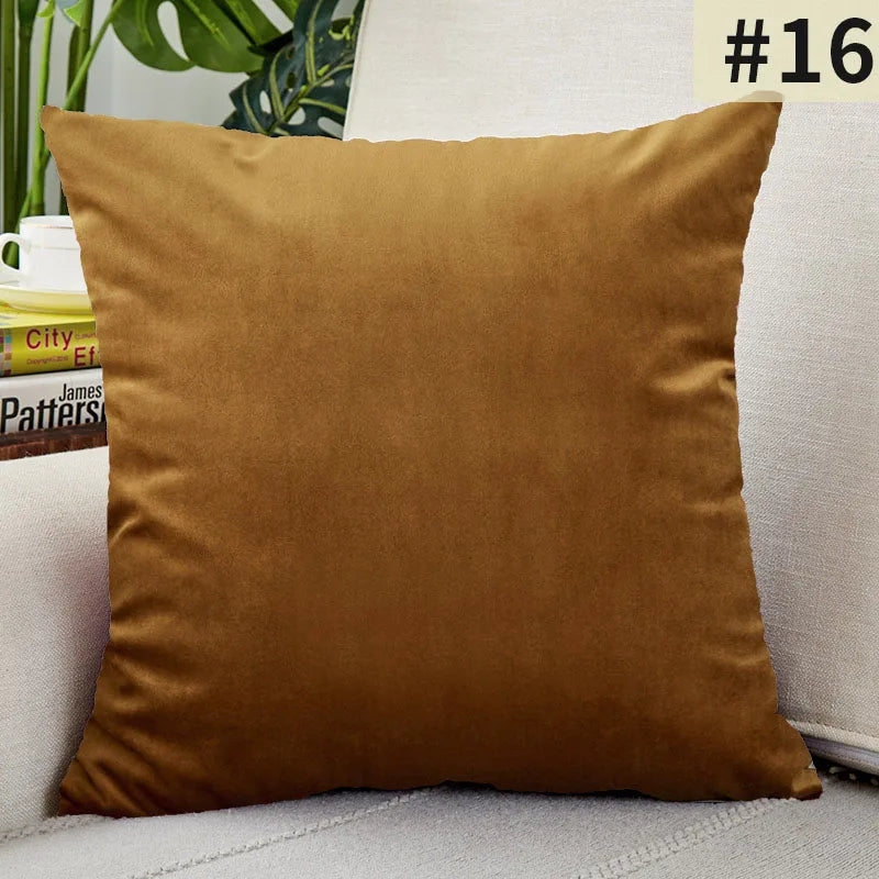 Plush Velvet Pillow Cover for Sophisticated Home Decor