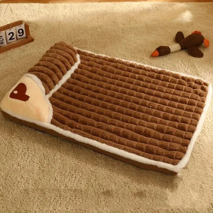 Comfortable Pet Memory Foam Bed with Washable Cover