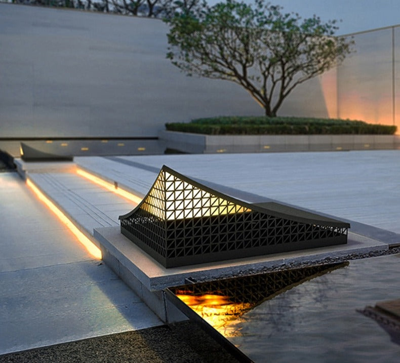 Bright Outdoor Solar Powered Lights with Auto Sensor - Fesara