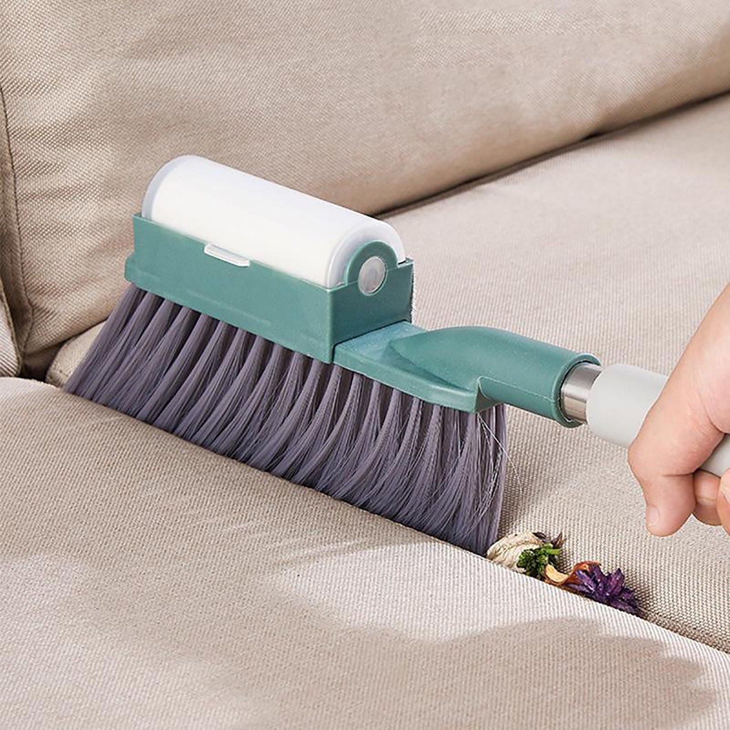 Extendable Handle Lint Roller Brush