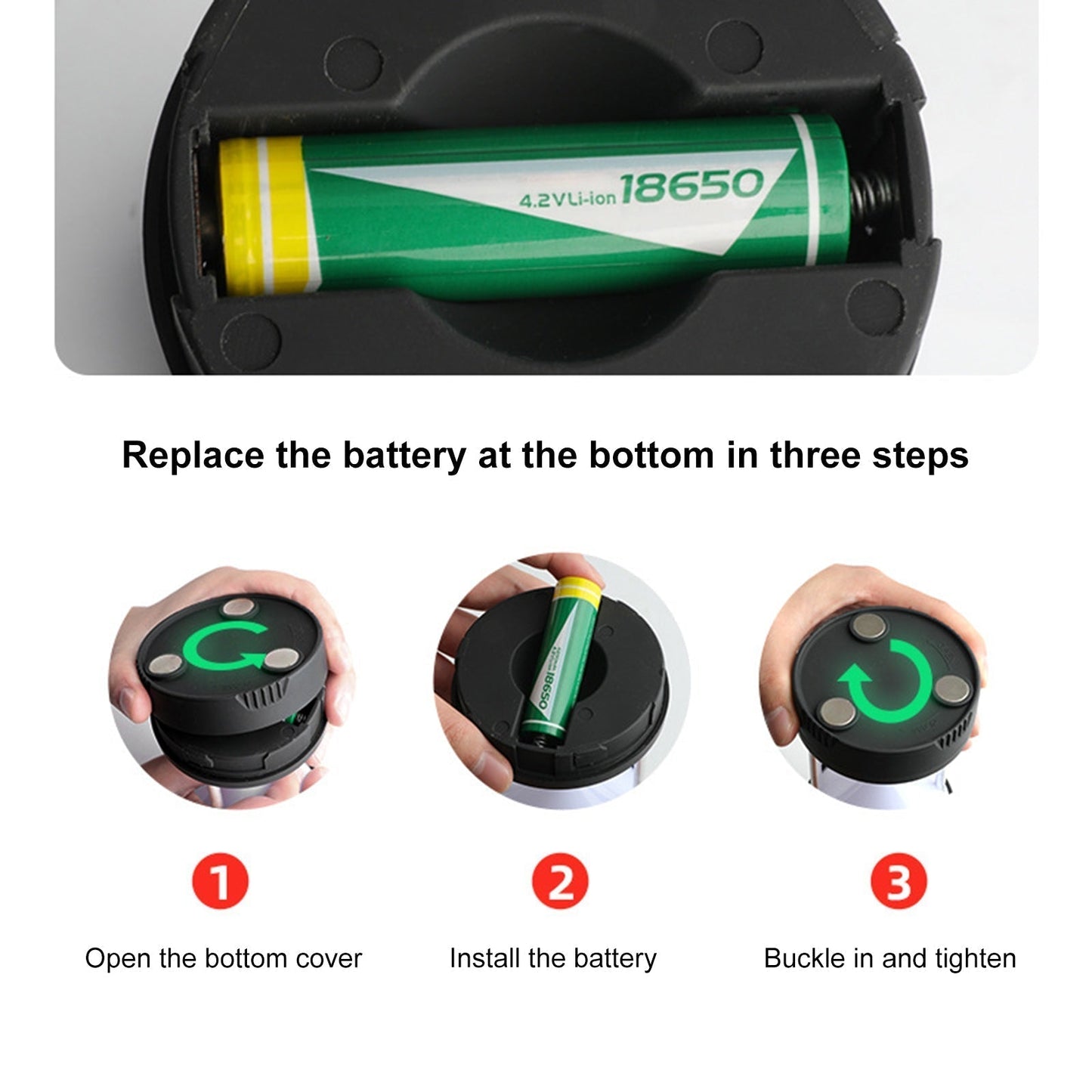 Portable Rechargeable Outdoor Camping Lantern Light