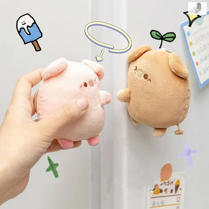 Adorable Bird Couple Soft Keychain