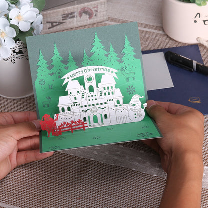 Fun 3D Christmas Pop Up Greeting Cards