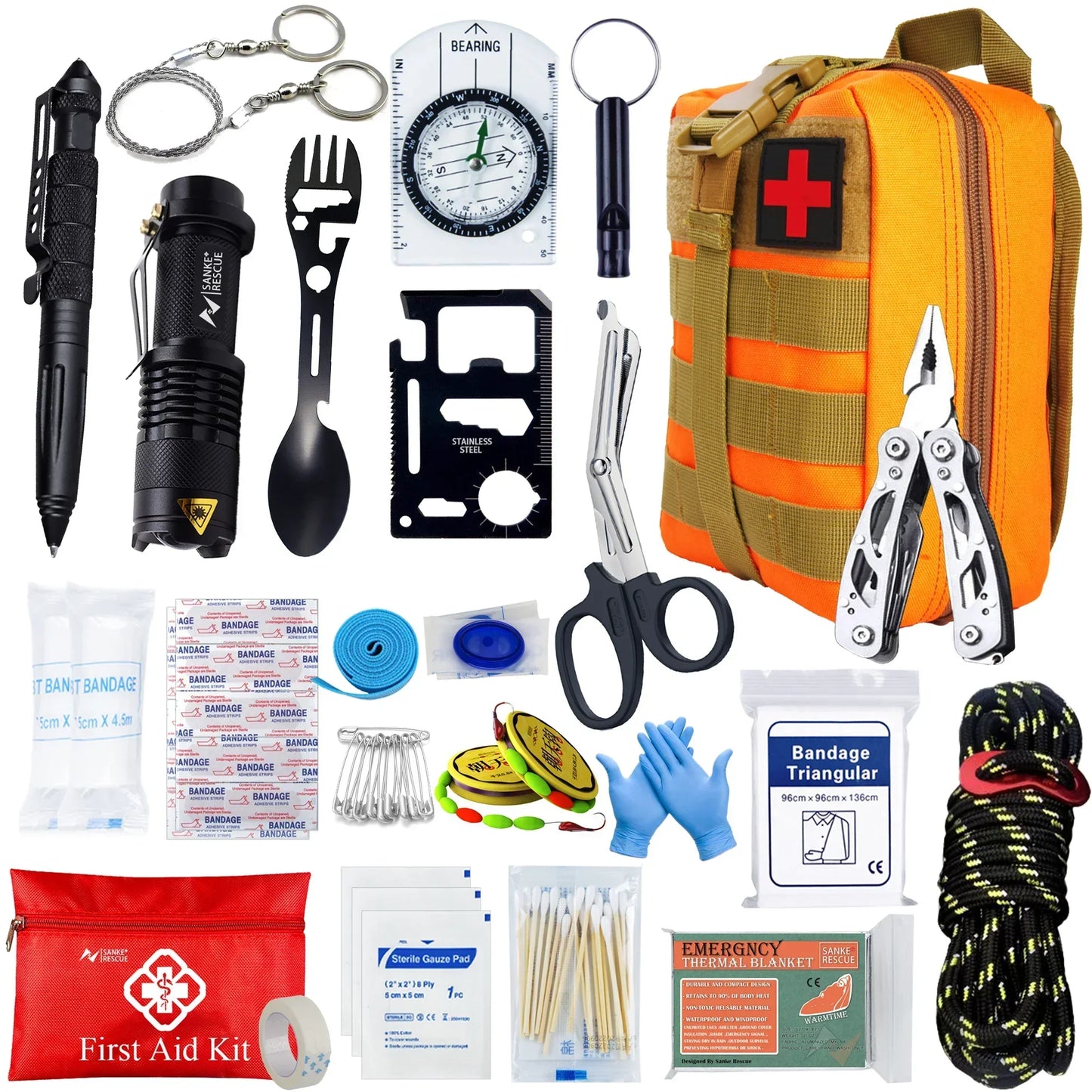 Emergency Medical Kit Backpack