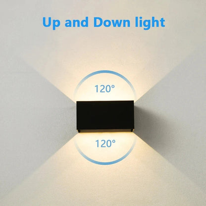 Outdoor Motion Sensor LED Wall Lamp 24W Waterproof