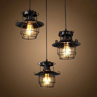 Rustic Metal Pendant Lighting