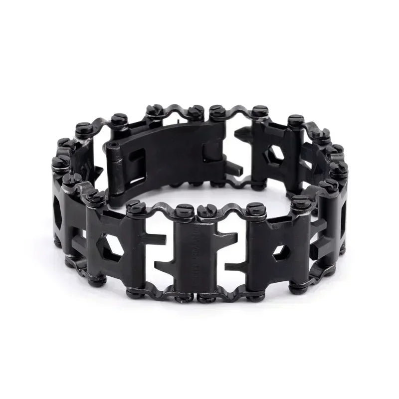 Tactical Steel Survival Wristband