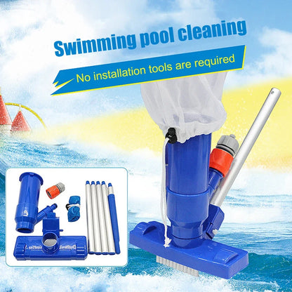 AquaRein Pool Vacuum Cleaner Kit for Pools Aquariums
