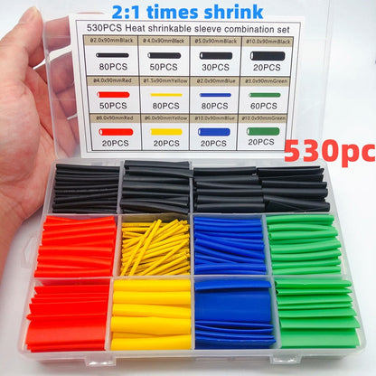 Colorful 530Pc Cable Management Wire Fixing Kit
