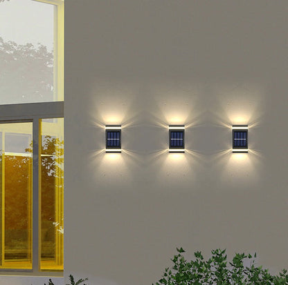 Outdoor Solar Powered Garden Wall Light
