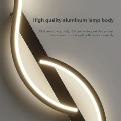 Slim LED Stripe Wall Light