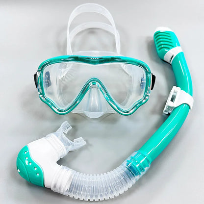 Kids Snorkeling Mask Set with Anti-Fog Lens