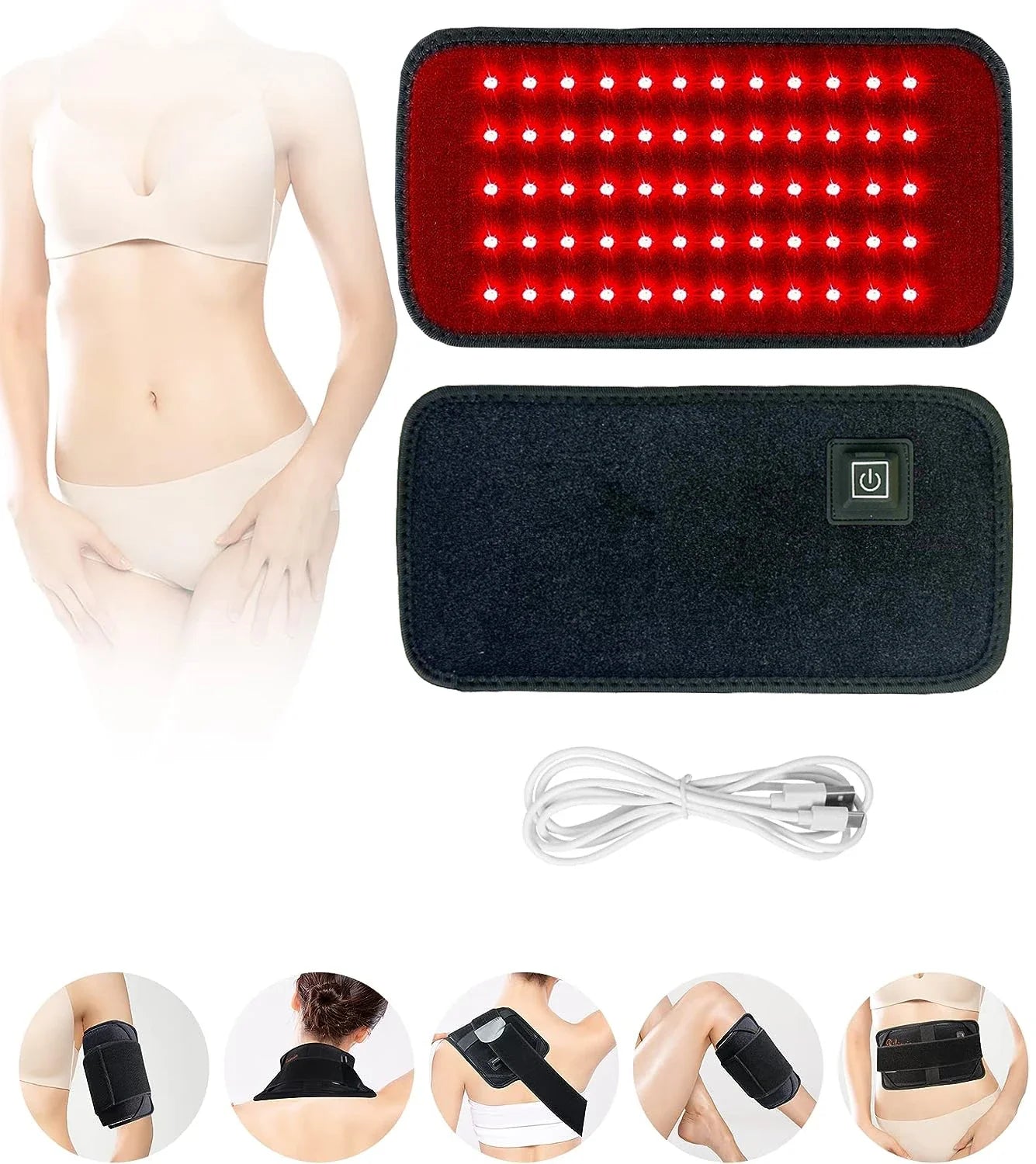 Slimming Red Light Therapy Belt for Back and Waist