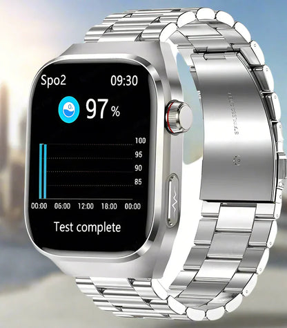 Advanced Health Smartwatch with ECG, Blood Sugar Monitoring, 2.04-Inch AMOLED Display – Waterproof Fitness Tracker-4