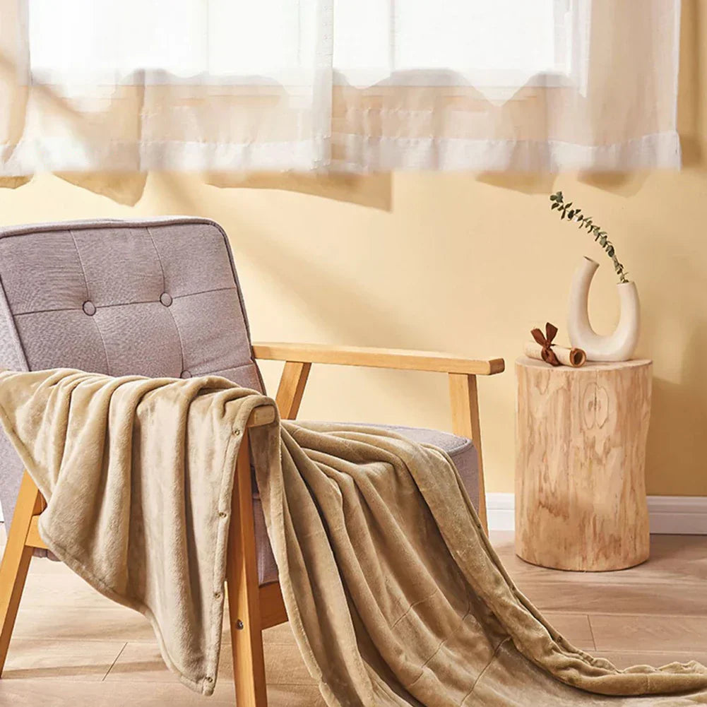 Soft USB Heated Blanket with 3 Heat Settings - Fesara