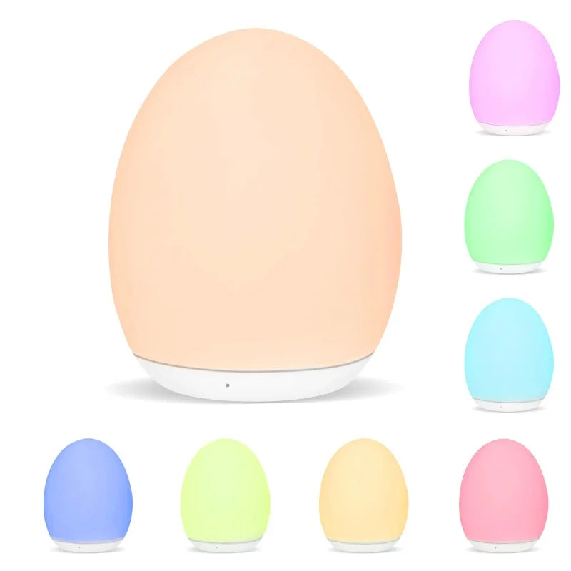Colorful Kids Night Lamp with RGB and Touch Control