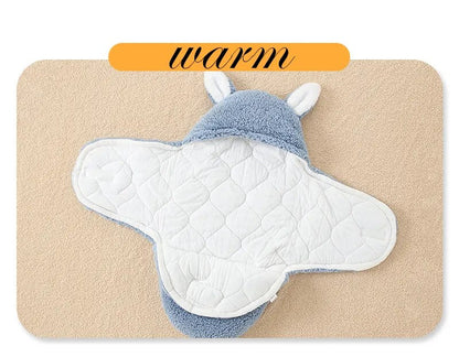 Cuddly Bunny Baby Sleep Sack Swaddle Blanket