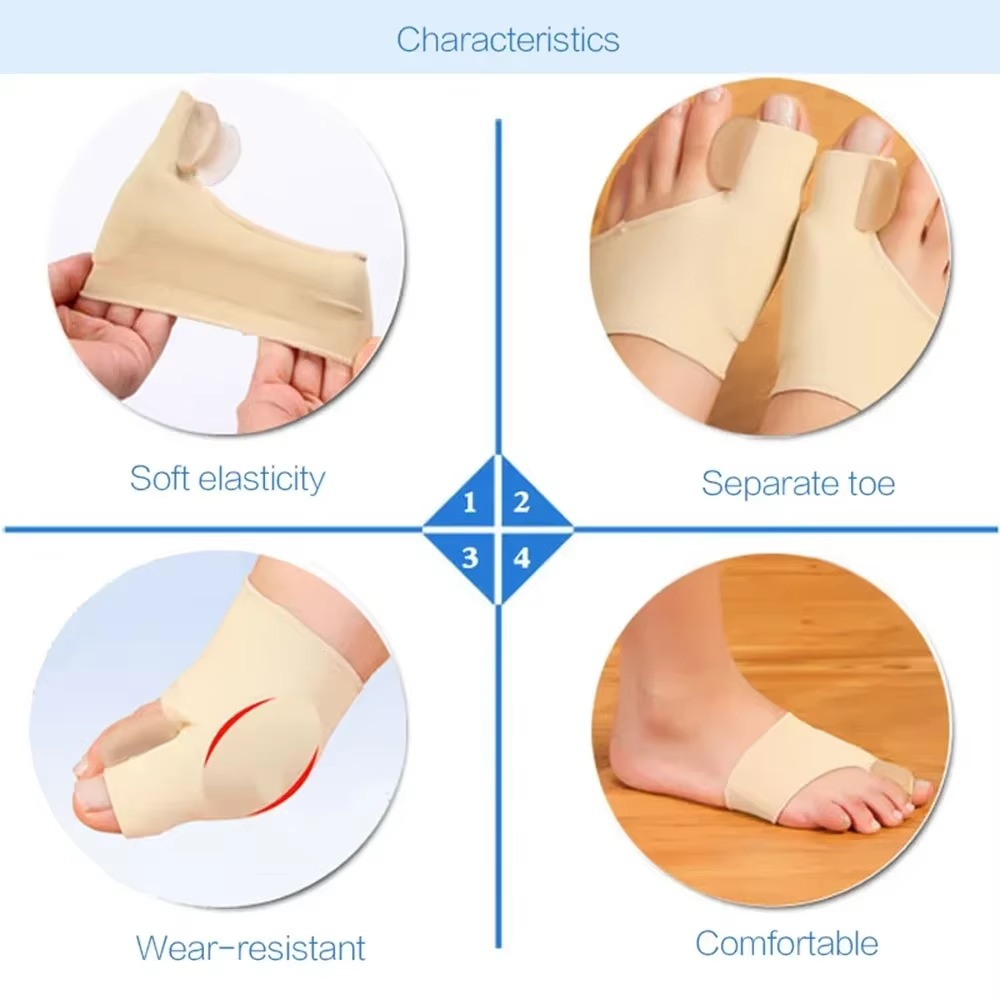 Comfortable Toe Spacer and Bunion Relief Setter