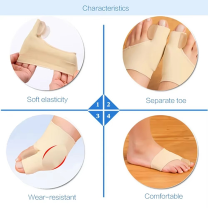Comfortable Toe Spacer and Bunion Relief Setter