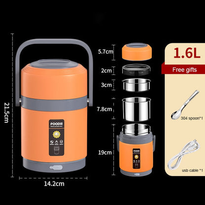 Insulated Thermal USB Powered Lunch Container - Fesara