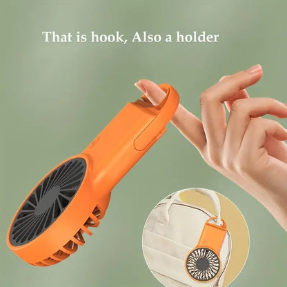 Compact Folding USB Fan with Clip