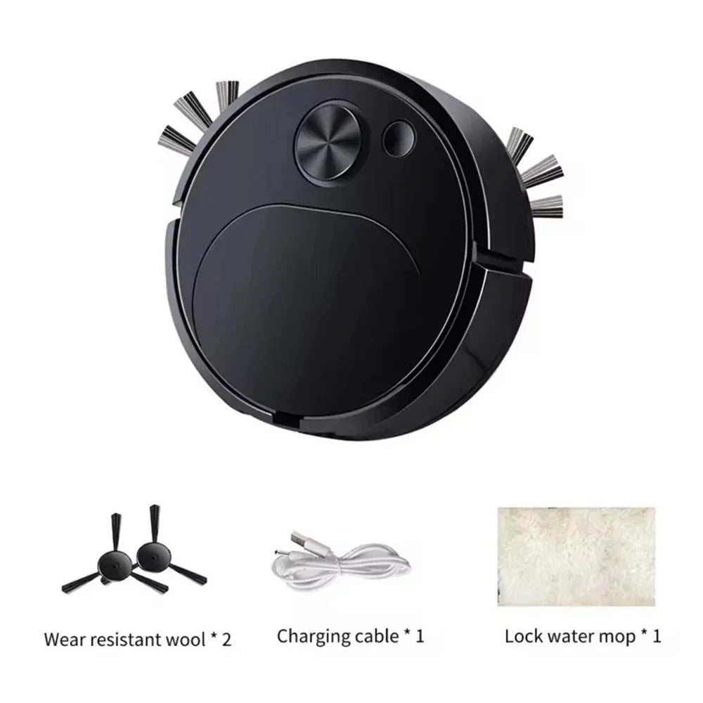 Advanced 3-in-1 Robot Vacuum Cleaner 4000Pa Pet Hair