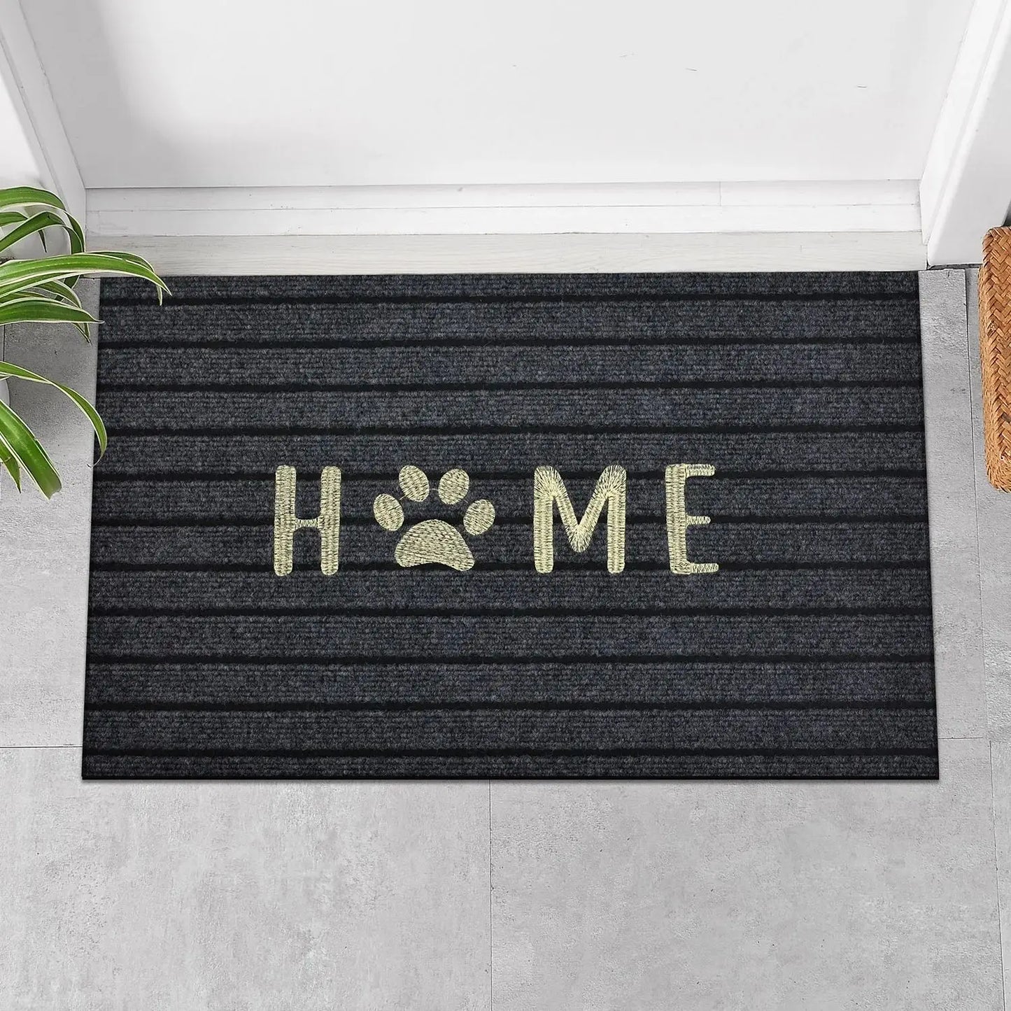 Simple Personalized Anti-Slip Door Mat