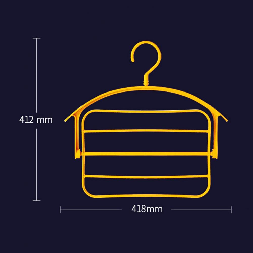 Space Saving 4-Tier Folding Closet Hanger