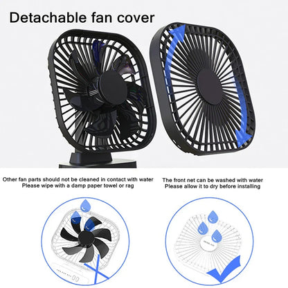 Portable Rechargeable Mini USB Desk Fan