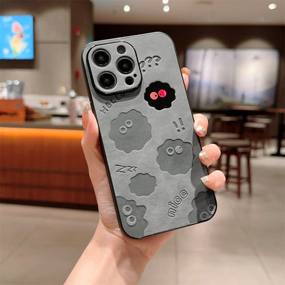 Fun Monster Protective Leather Phone Cover