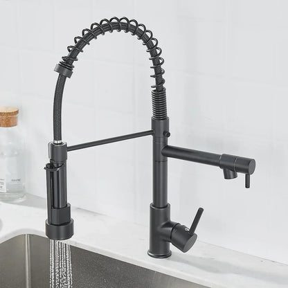 Premium Double Handle Oil Rubbed Bronze Faucet