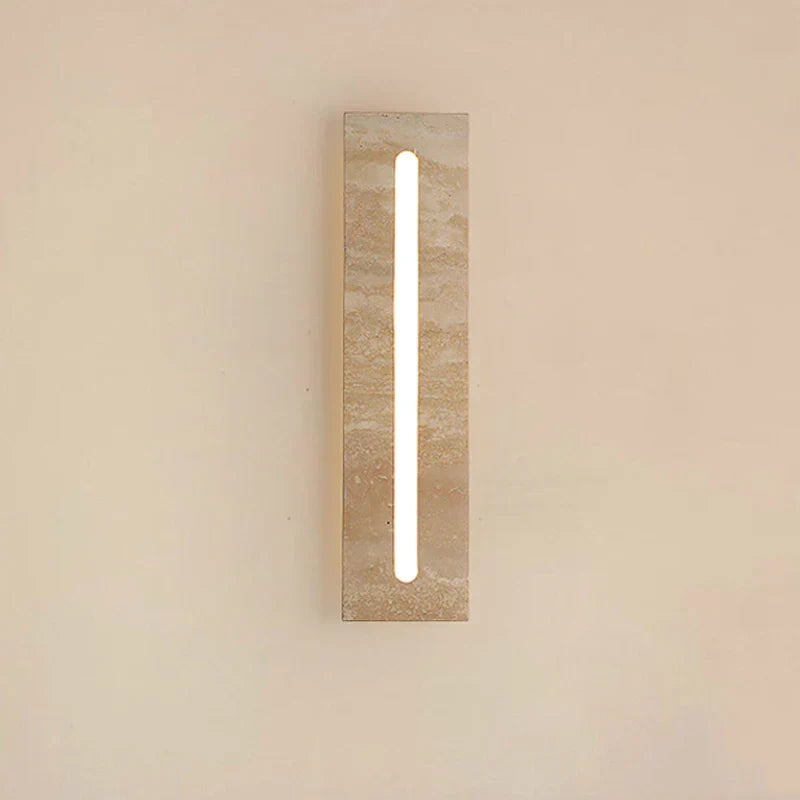 Calming Rustic Wooden Wall Light