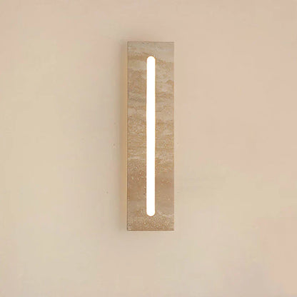 Calming Rustic Wooden Wall Light