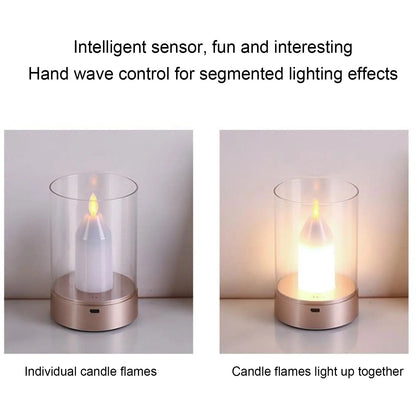 Soft Touch LED Candle Lamp with Dimmer