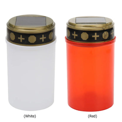Outdoor Solar LED Candle Lamp Waterproof Rechargeable