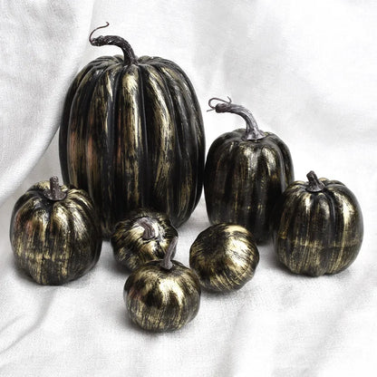 Fall Decorative Pumpkins 7-Piece Set