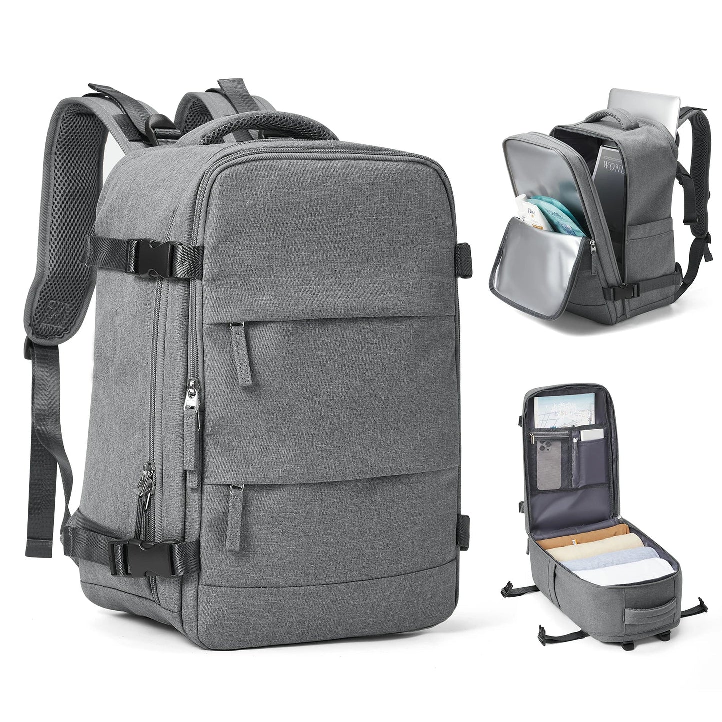 Waterproof Travel Backpack with Laptop Sleeve