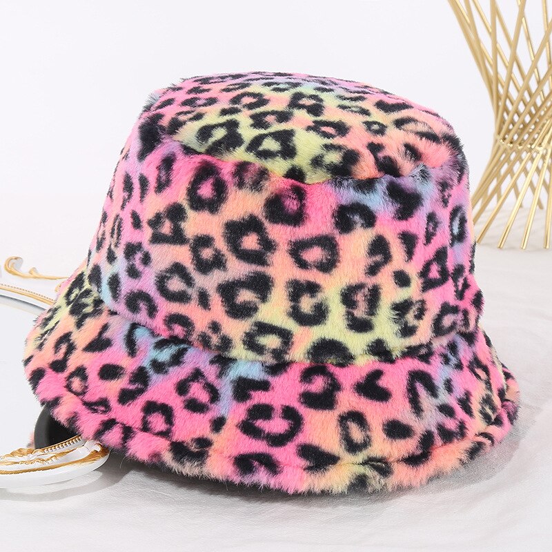 Cozy Faux Fur Warm Beanie Hat for Men Women