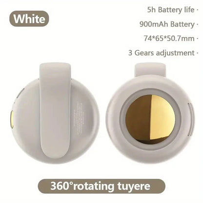Compact Portable Clip Fan with 360 Rotation