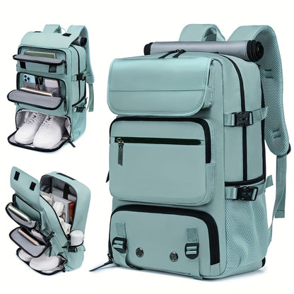 Waterproof Hiking Backpack with USB Charger Port