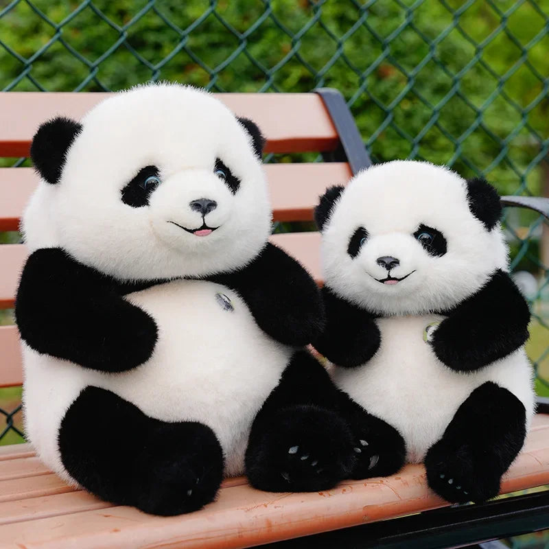 Big Cuddly Panda Stuffed Animal Toy