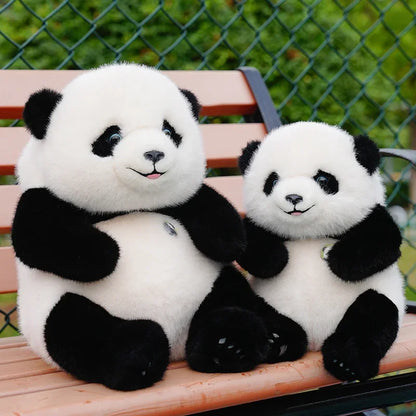 Big Cuddly Panda Stuffed Animal Toy