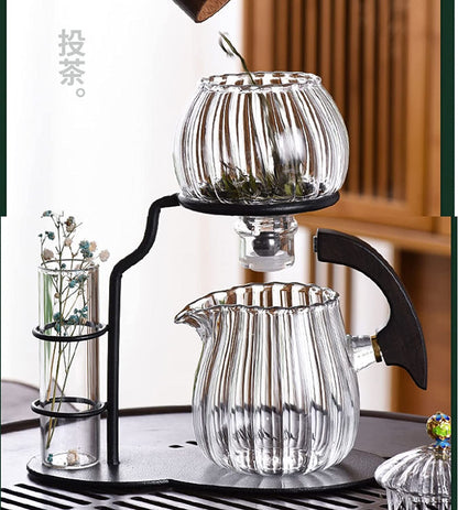 Green Leaf Magnetic Tea Infuser Set
