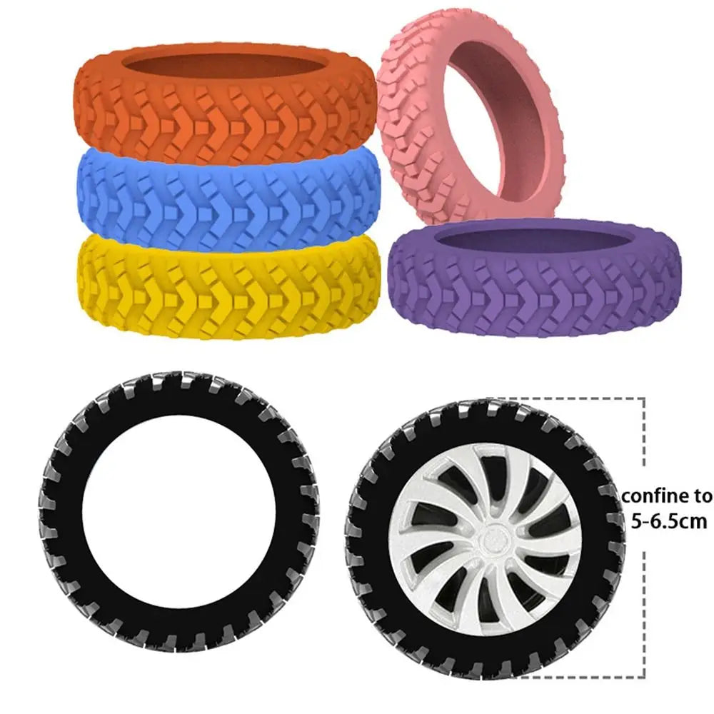 Durable Luggage Wheels Protective Caps 8 Pack