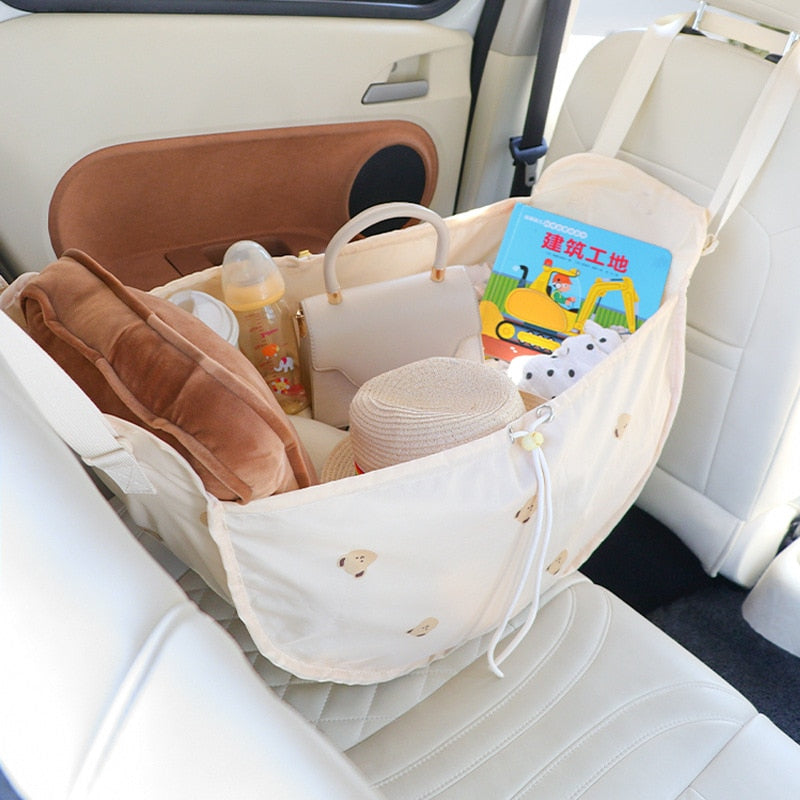 Collapsible Car Rear Seat Organizer Bag